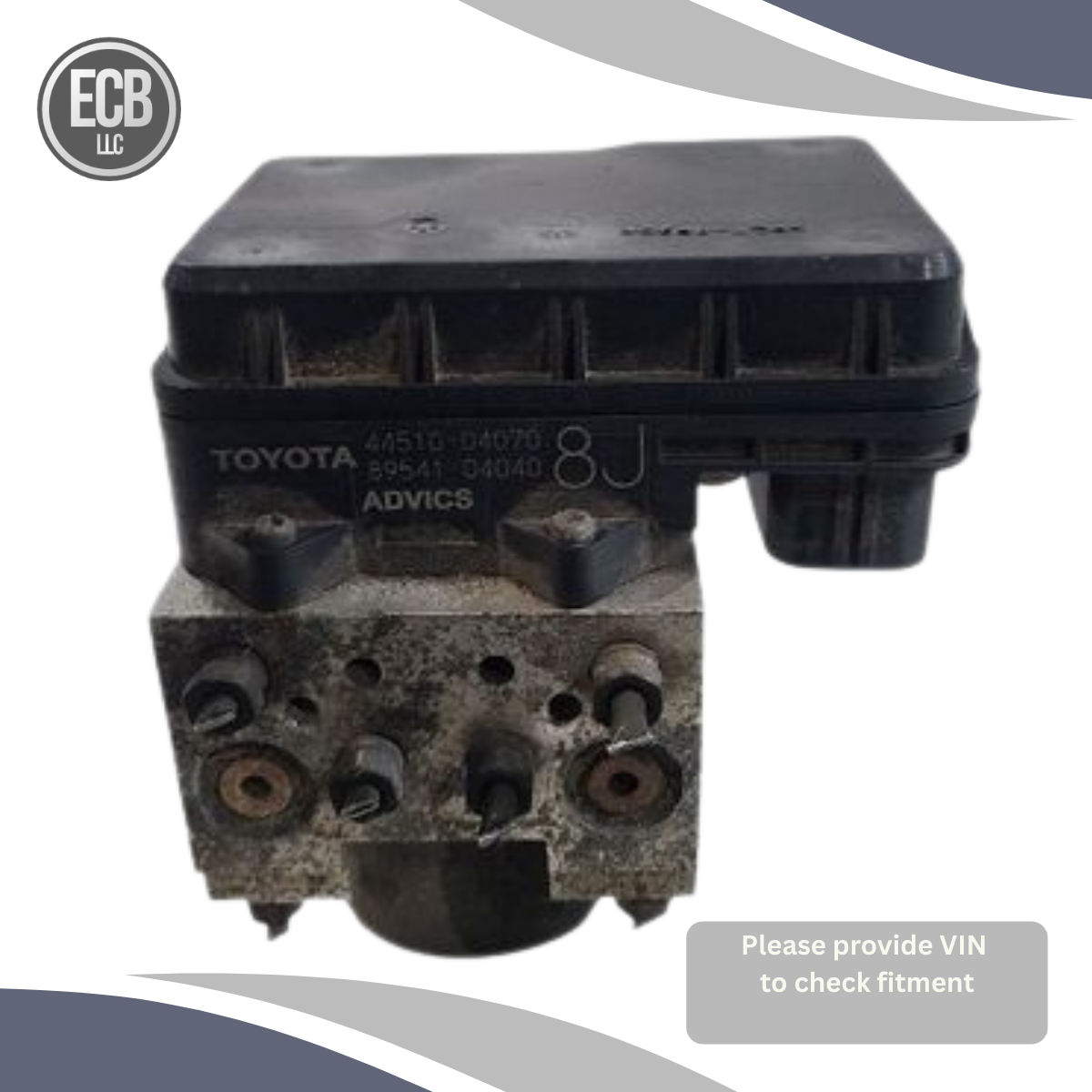 2005–2008 Toyota Tacoma ABS Anti-Lock Brake Pump Module OEM — view 4