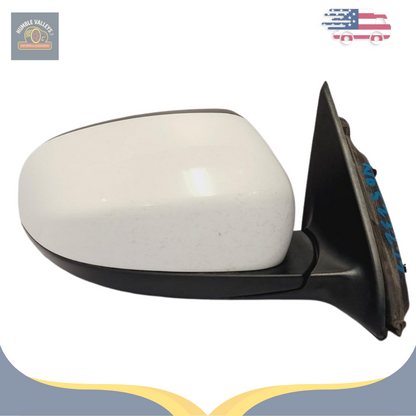2014–2021 Jeep Cherokee Right Passenger Side View Door Mirror White OEM — view 1