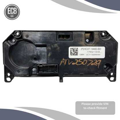 2017–2020 Ford F250 F350 Manual A/C Heater Temperature Control OEM — view 2