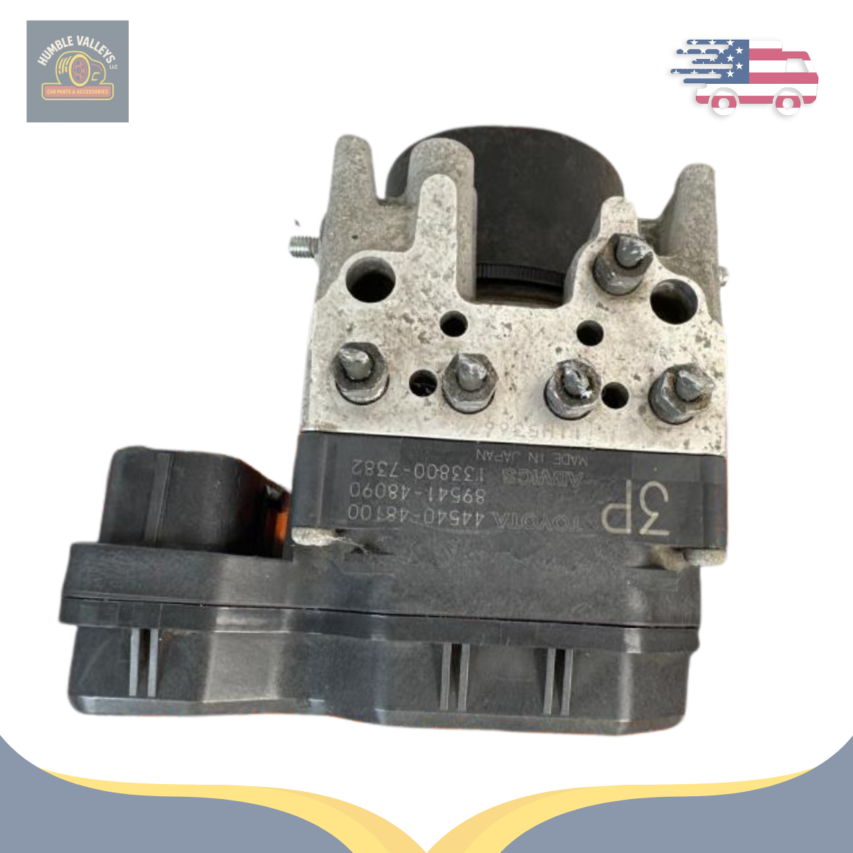 2004–2007 Toyota Highlander ABS Anti-Lock Brake Pump Module AWD OEM 05 06 — view 4