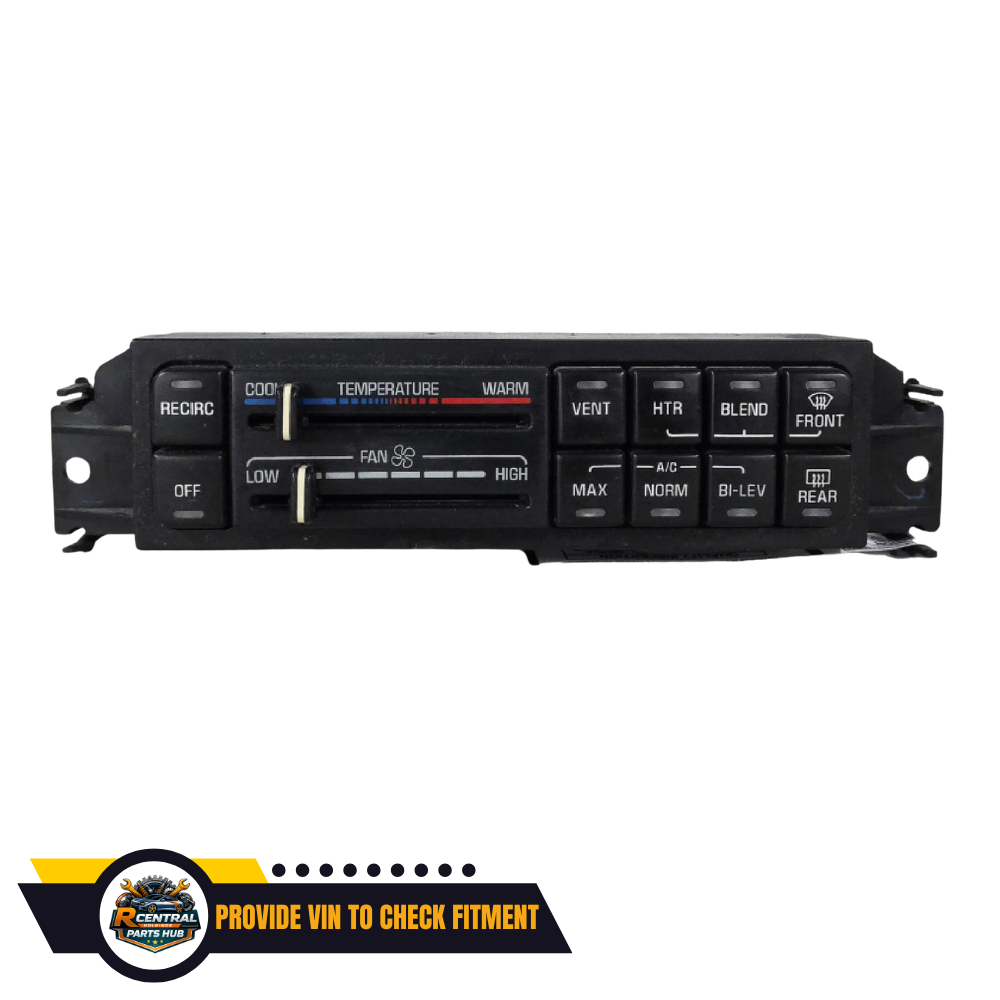 2000–2005 Buick LeSabre Manual AC Heater Climate Temperature Control OEM — view 1