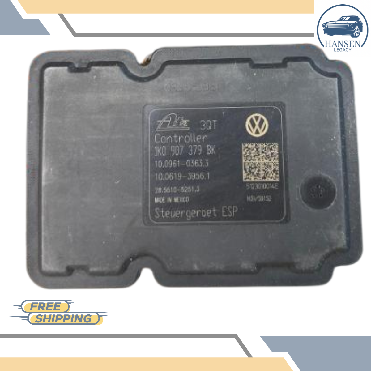 2012 Volkswagen Passat ABS Anti Lock Brake Actuator Pump Assembly 12 — view 2