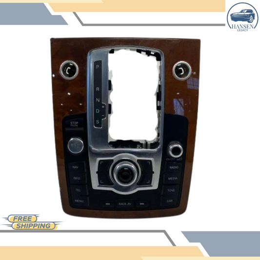 2012–2015 Audi Q7 AM FM Radio Control Panel with Navigation OEM — view 1