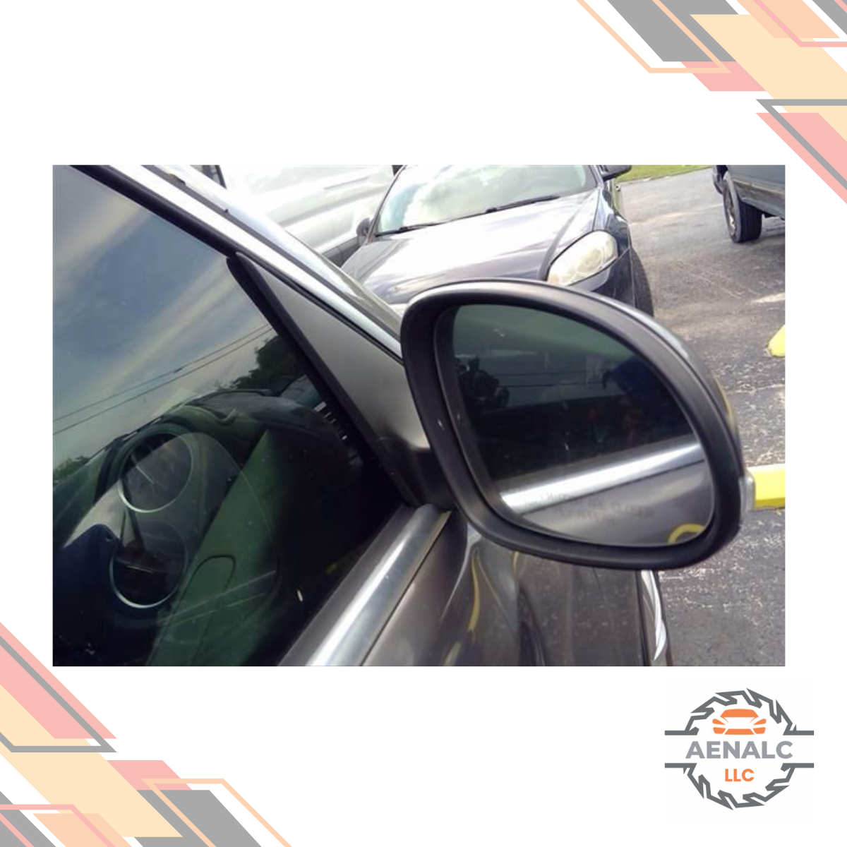 2009–2018 Volkswagen Tiguan Passenger Right Side View Door Mirror Assembly Black — view 1