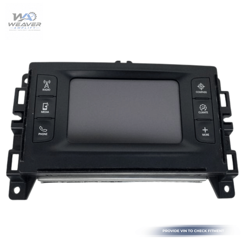 2016–2017 Chrysler 200 AM FM Satellite Ready Radio with 5 Inch Display OEM 16 17 — view 1