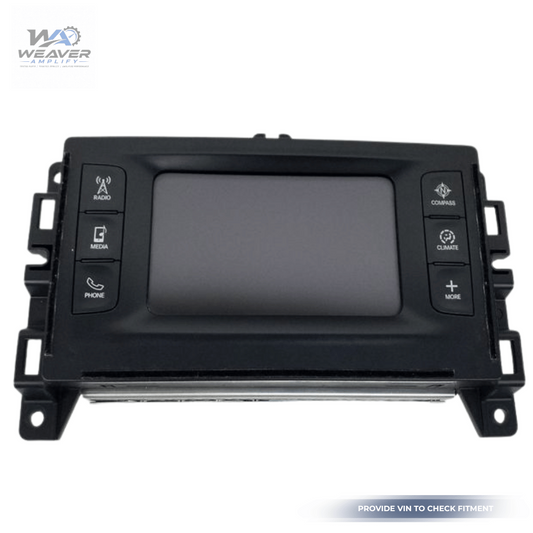 2016–2017 Chrysler 200 AM FM Satellite Ready Radio with 5 Inch Display OEM 16 17 — view 1