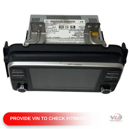 2020 Nissan Versa Satellite Radio Display Screen without Navigation — view 2