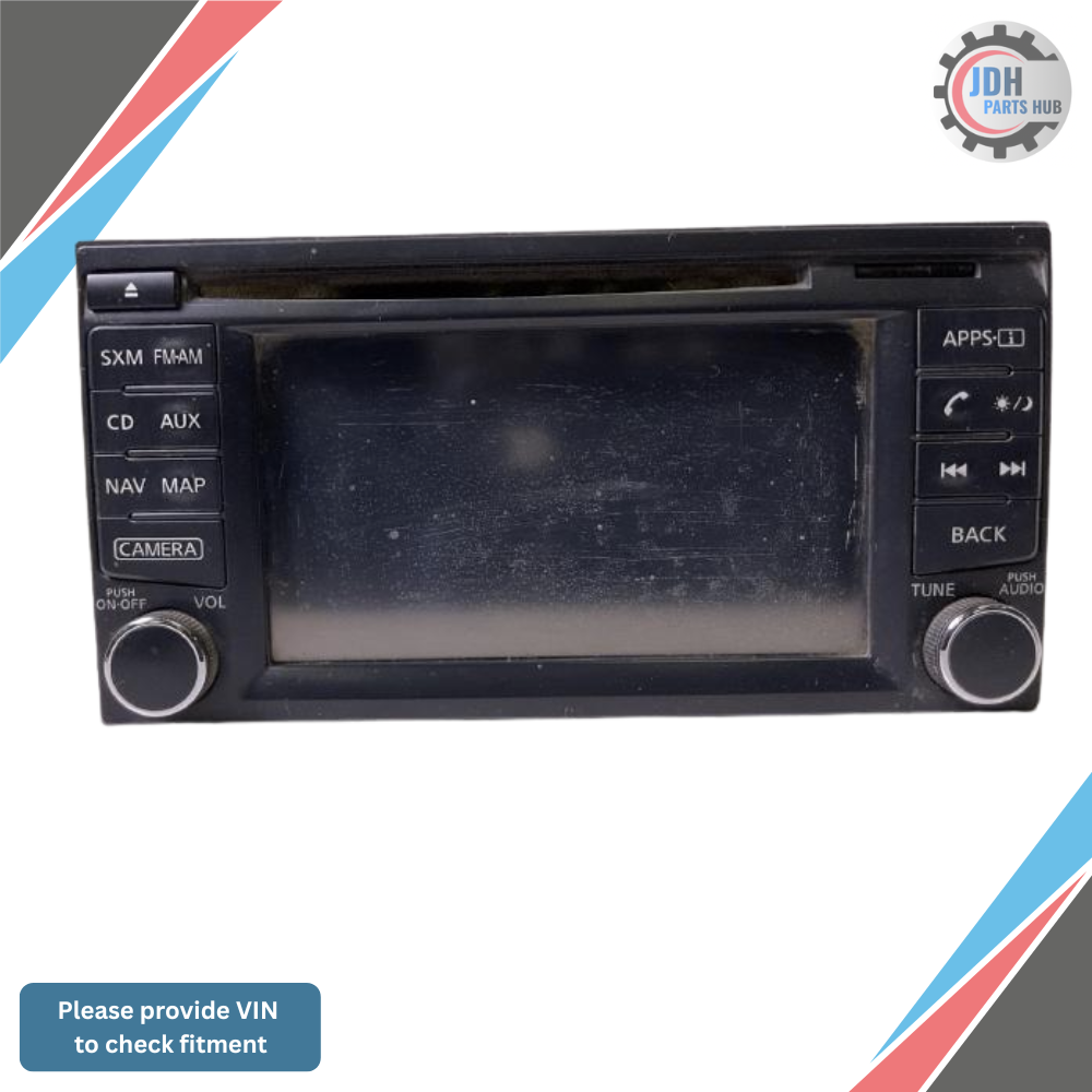 2015–2017 Nissan NV 200 1500 2500 3500 Radio Display Receiver NAV AM FM CD MP3 — view 1
