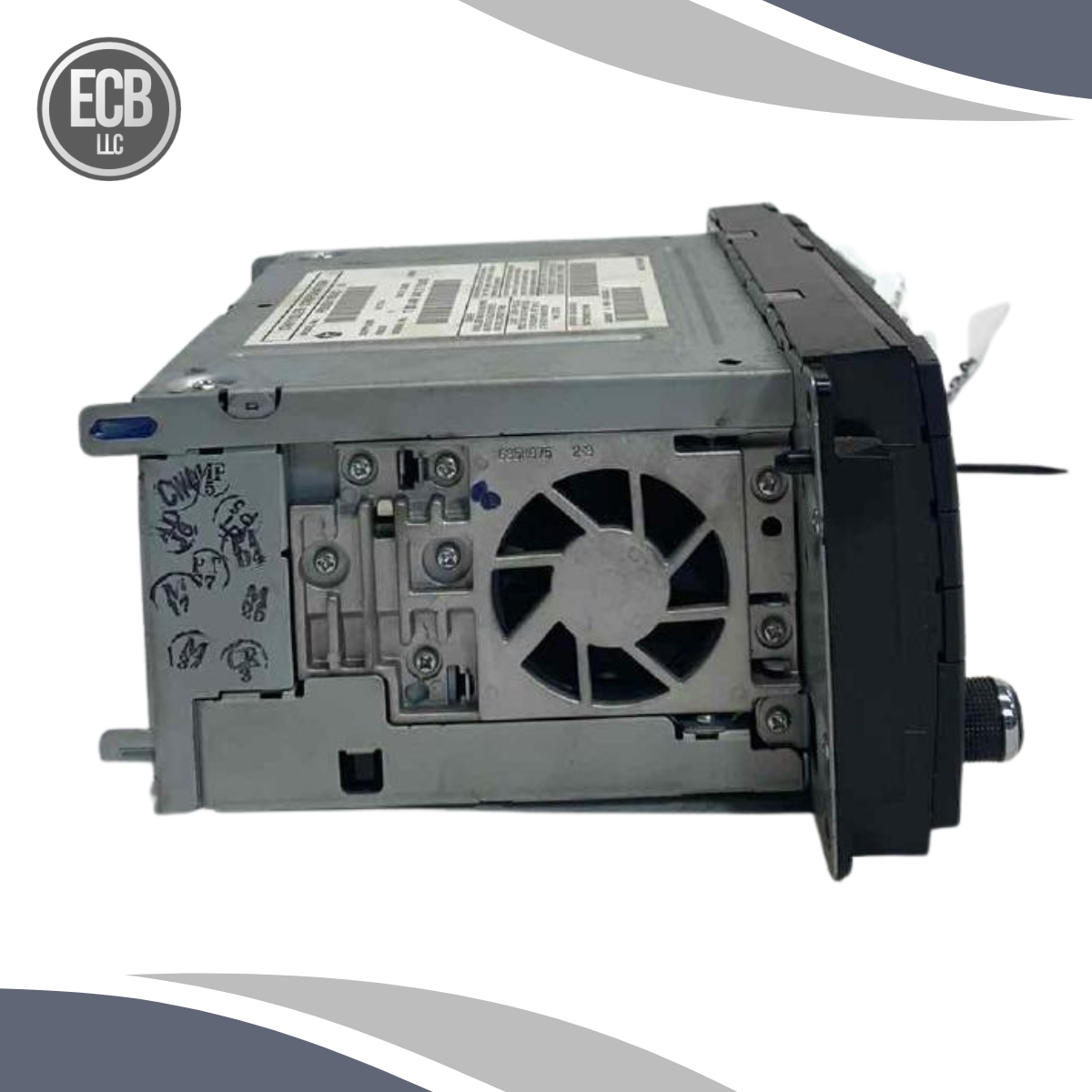 2012 Jeep Liberty Navigation Radio AM FM CD DVD AUX RHB OEM — view 3