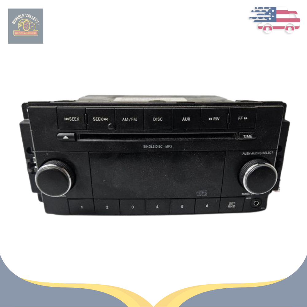 2011–2012 Dodge Caliber AM FM CD MP3 Radio Receiver RES — view 1