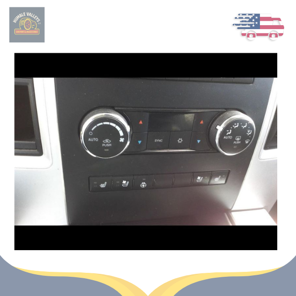 2010–2012 Dodge Ram 2500 3500 AC Heat Climate Automatic Dual Zone Temp Control — view 1