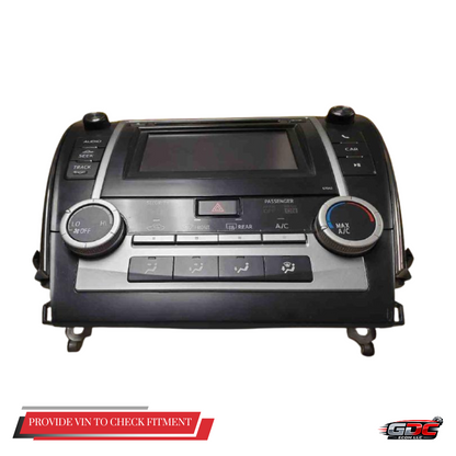 2012 Toyota Camry Radio Display & Receiver OEM 57012 — view 4