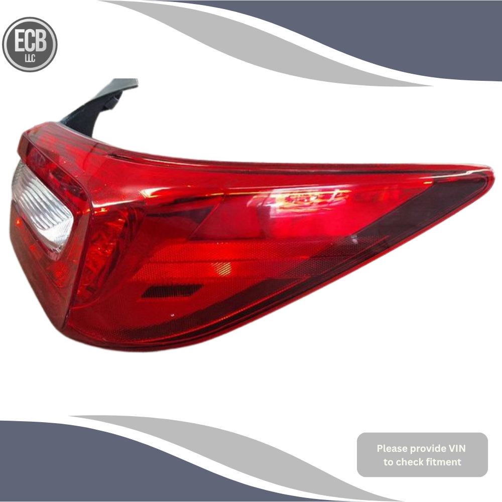 2015–2019 Subaru Legacy Sedan RH Passenger Tail Light Quarter Panel Mounted OEM — view 1