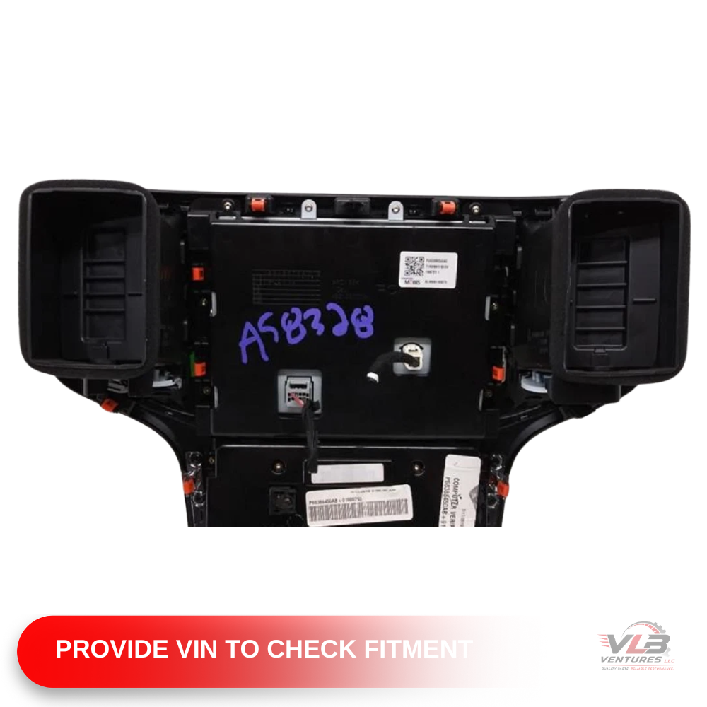 2019–2020 Jeep Grand Cherokee Climate AC Heater Control Unit with Bezel OEM — view 3