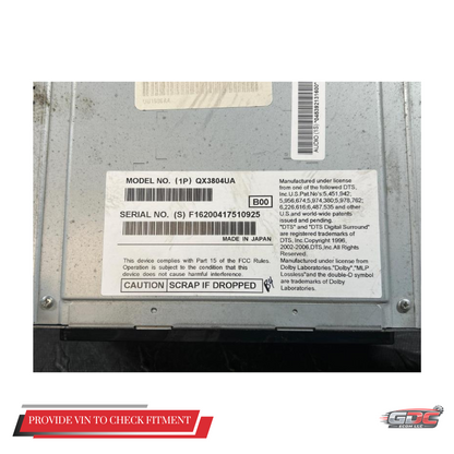 2012 FORD F-150 Radio Receiver Single Disc Satellite with Nav OEM CL3T-19C156-AA — view 5