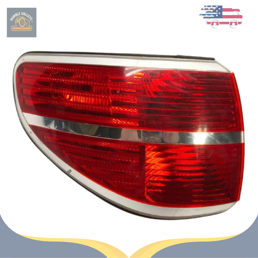 2007–2010 Saturn Outlook Left Passenger Tail Light Assembly Quarter Panel Mntd — view 1