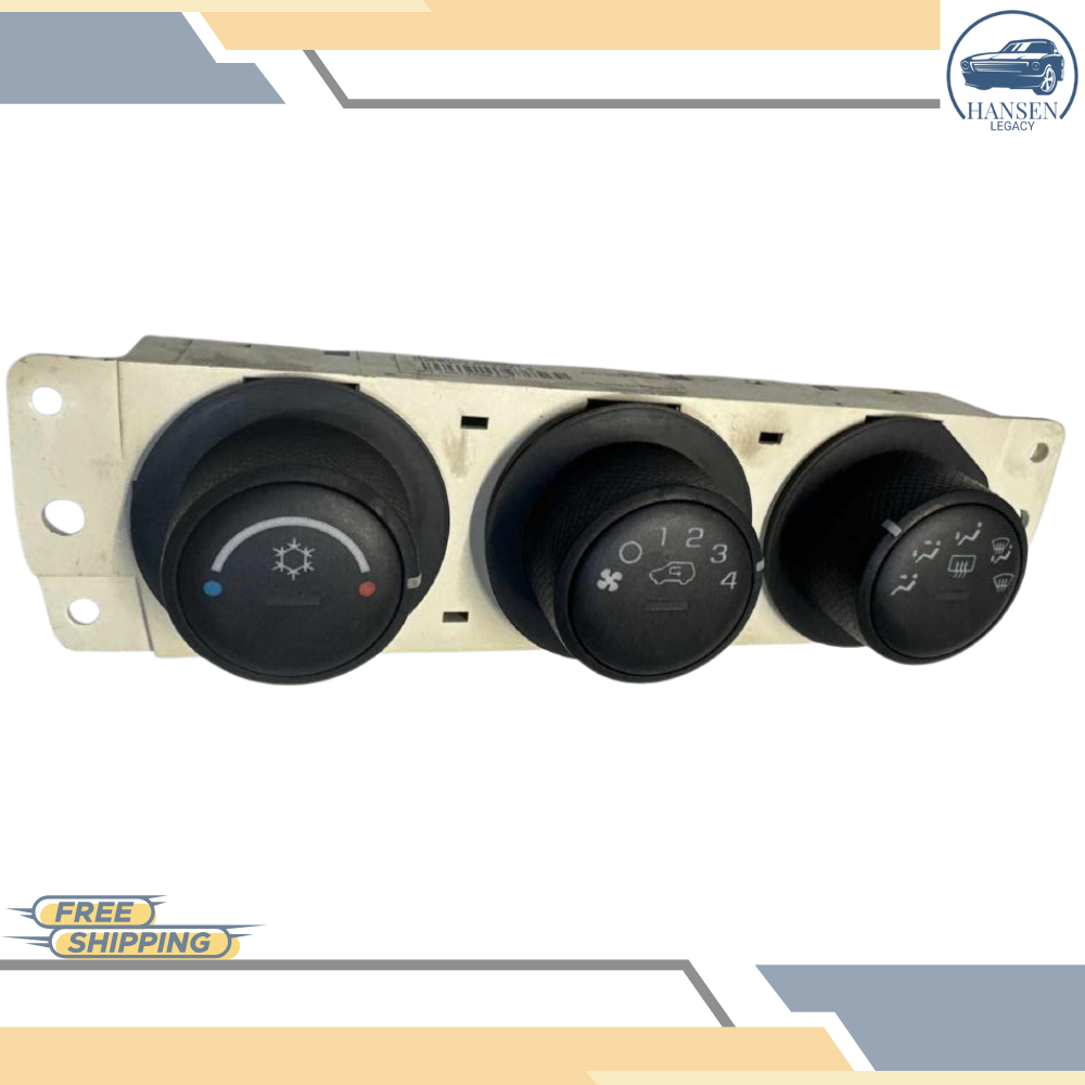 2006–2008 Hummer H3 Manual Climate AC Heater Temperature Control OEM — view 4