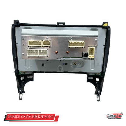 2015–2017 Toyota Camry Radio Touch Screen Display & Receiver OEM 86140-06680 — view 4