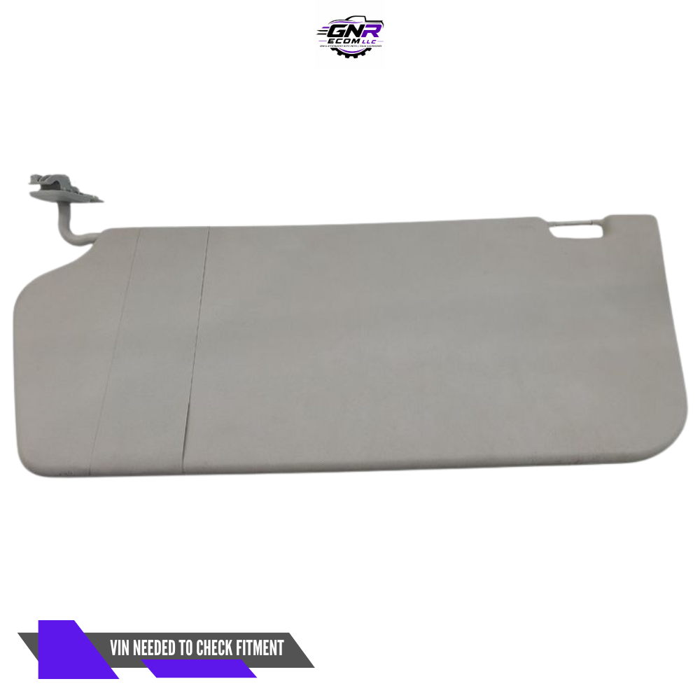 2015–2020 Ford Transit 250 Driver LH Interior Sun Visor Gray OEM — view 2