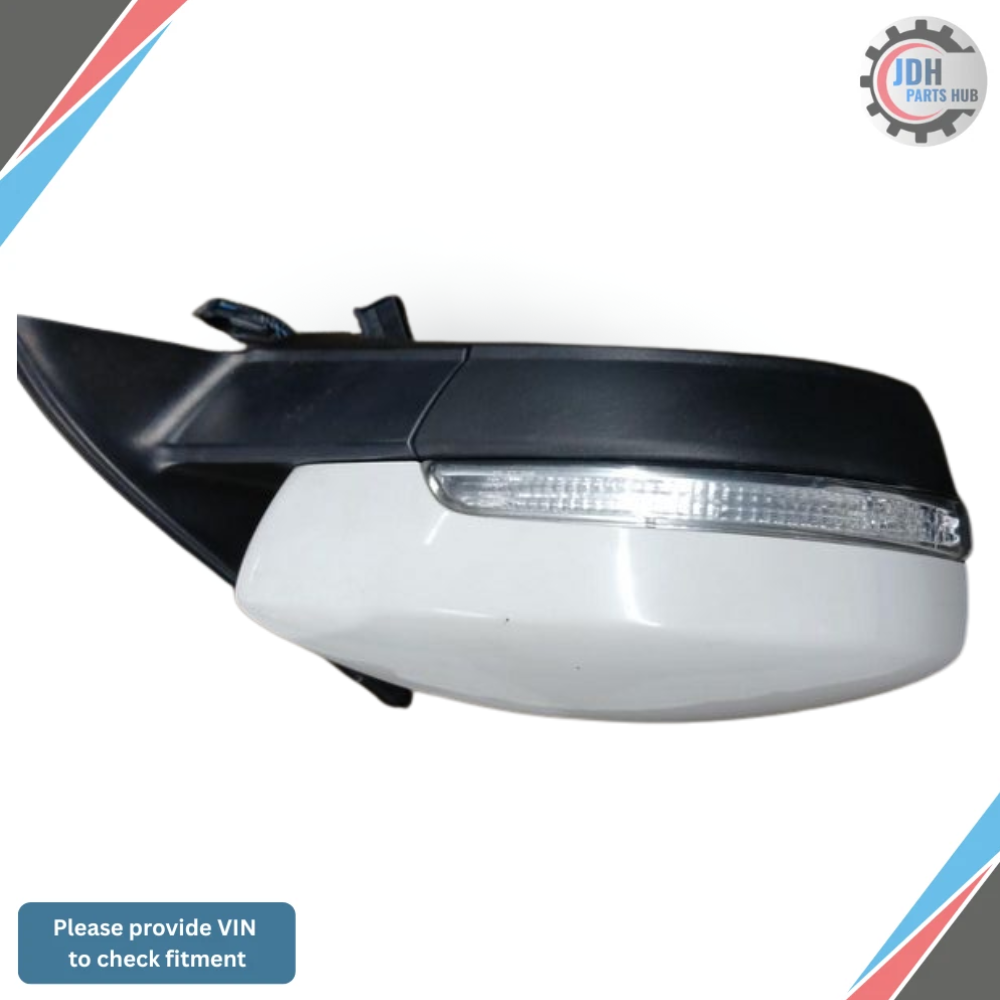 2011–2016 Volkswagen Jetta Right Passenger Side View Door Mirror White OEM — view 3