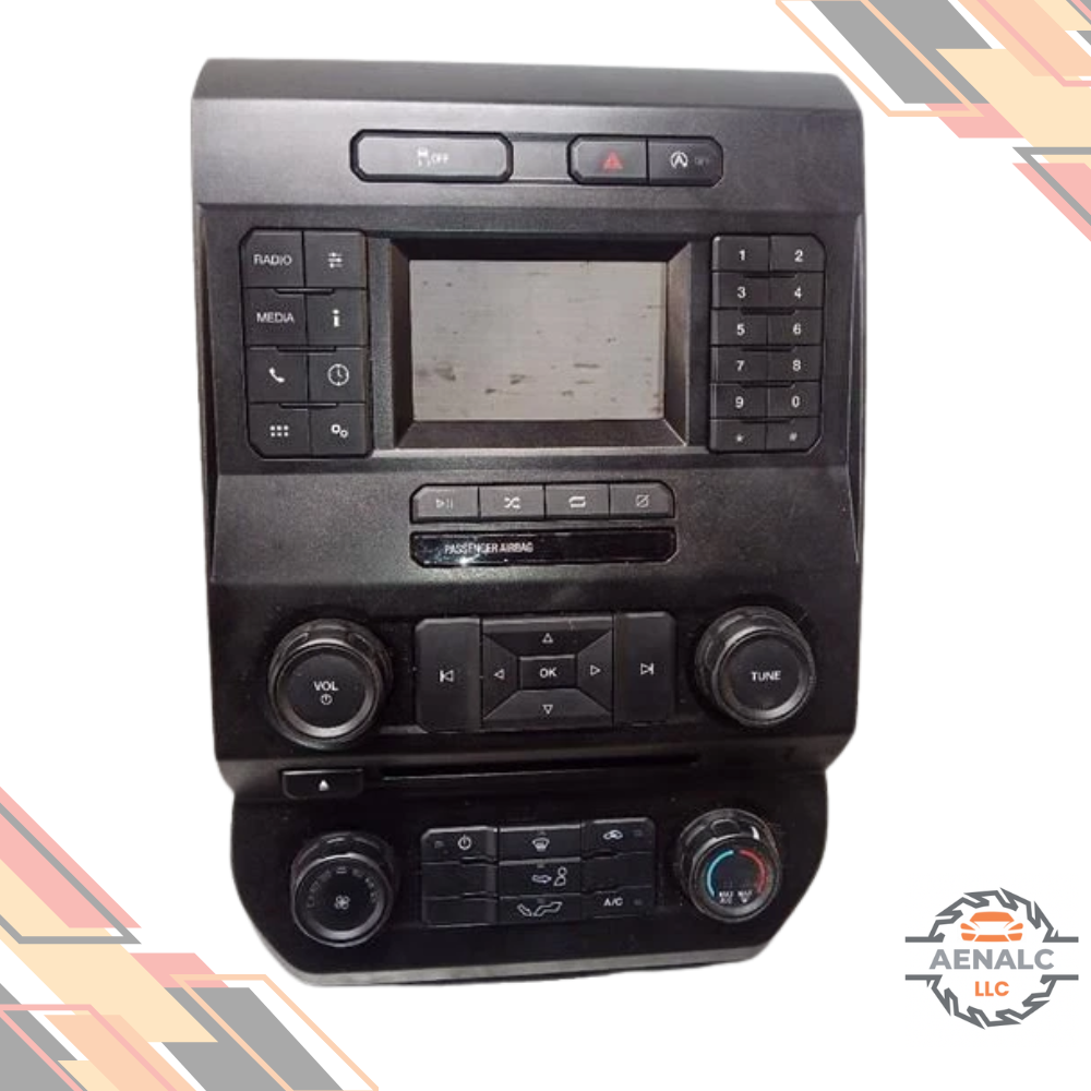 2018 Ford F150 Radio Heater Temperature Climate Control Panel OEM — view 1