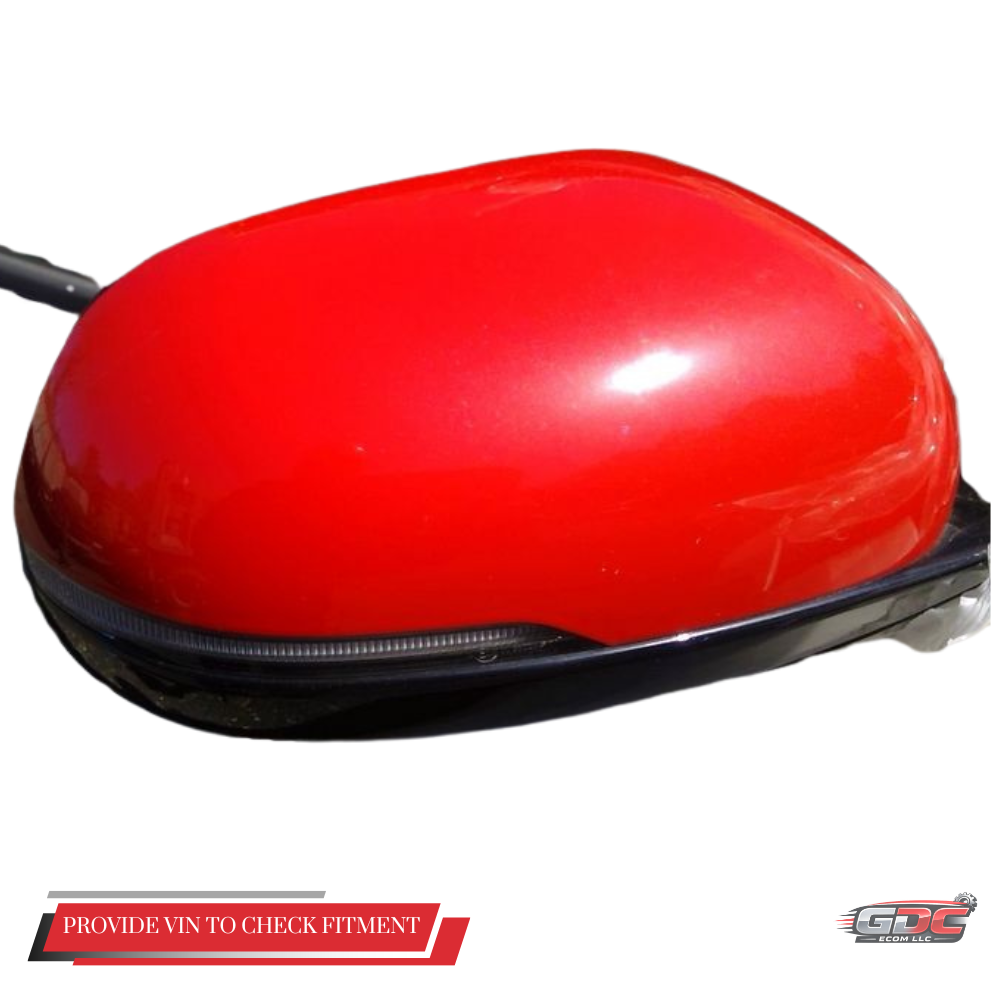 2020–2023 Kia Soul Right Passenger Side Mirror Assembly OEM Red — view 1