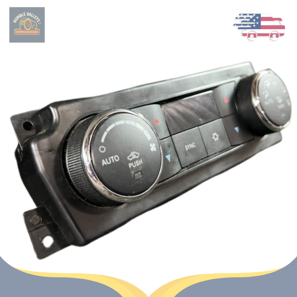 2010–2012 Dodge Ram 2500 3500 AC Heat Climate Automatic Dual Zone Temp Control — view 2