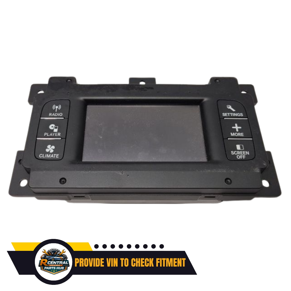 2011–2018 Dodge Journey Radio Display Receiver 4.3" Satellite AM FM CD MP3 OEM — view 1