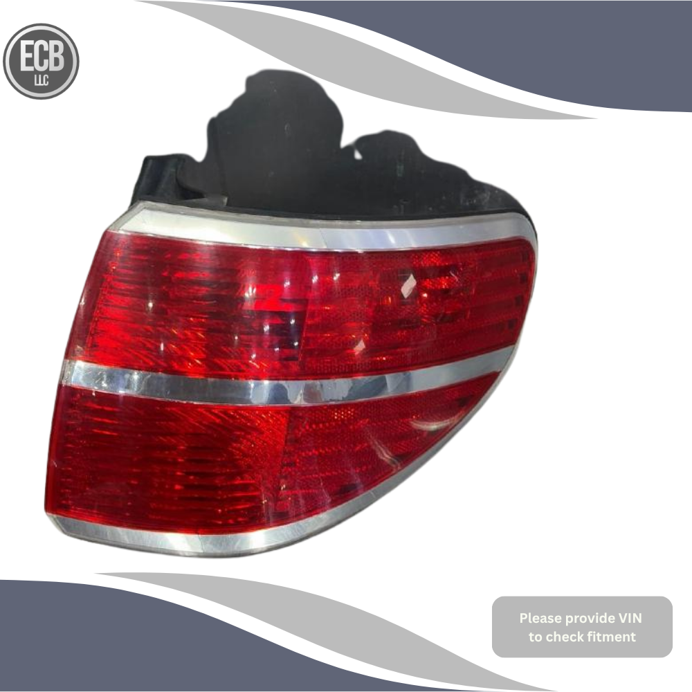 2007–2010 Saturn Outlook Passenger Right Tail Light Quarter Mount OEM — view 2