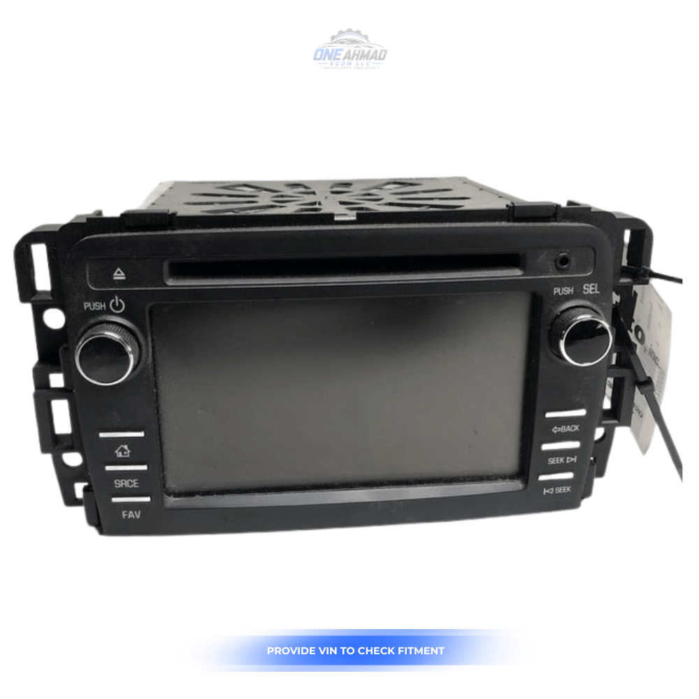 2013–2014 Chevrolet Traverse AM FM CD Radio Receiver with Display Screen OEM — view 1