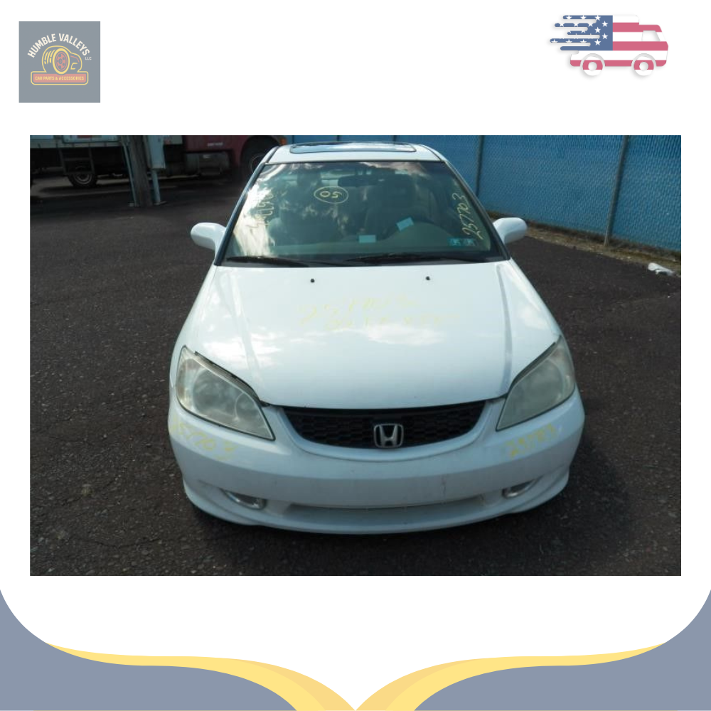 2001–2005 Honda Civic Right Passenger Side View Door Mirror Power White OEM RH — view 2