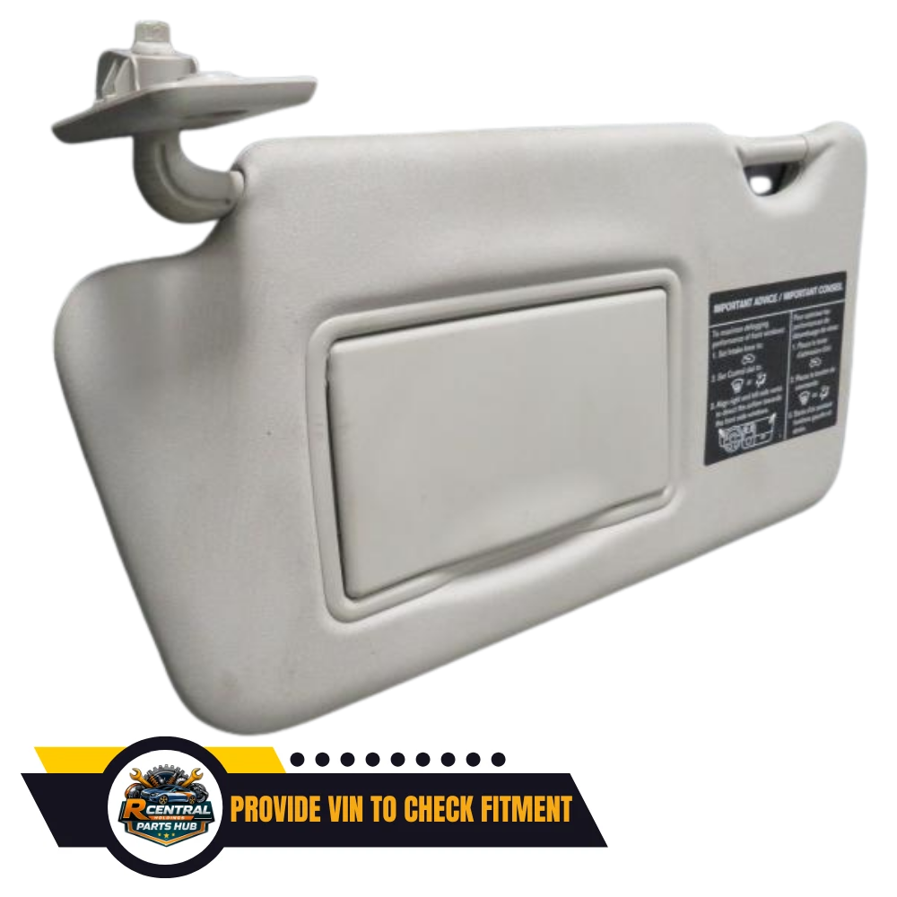 2016–2019 Nissan Micra Driver Side LH Interior Sun Visors OEM — view 2