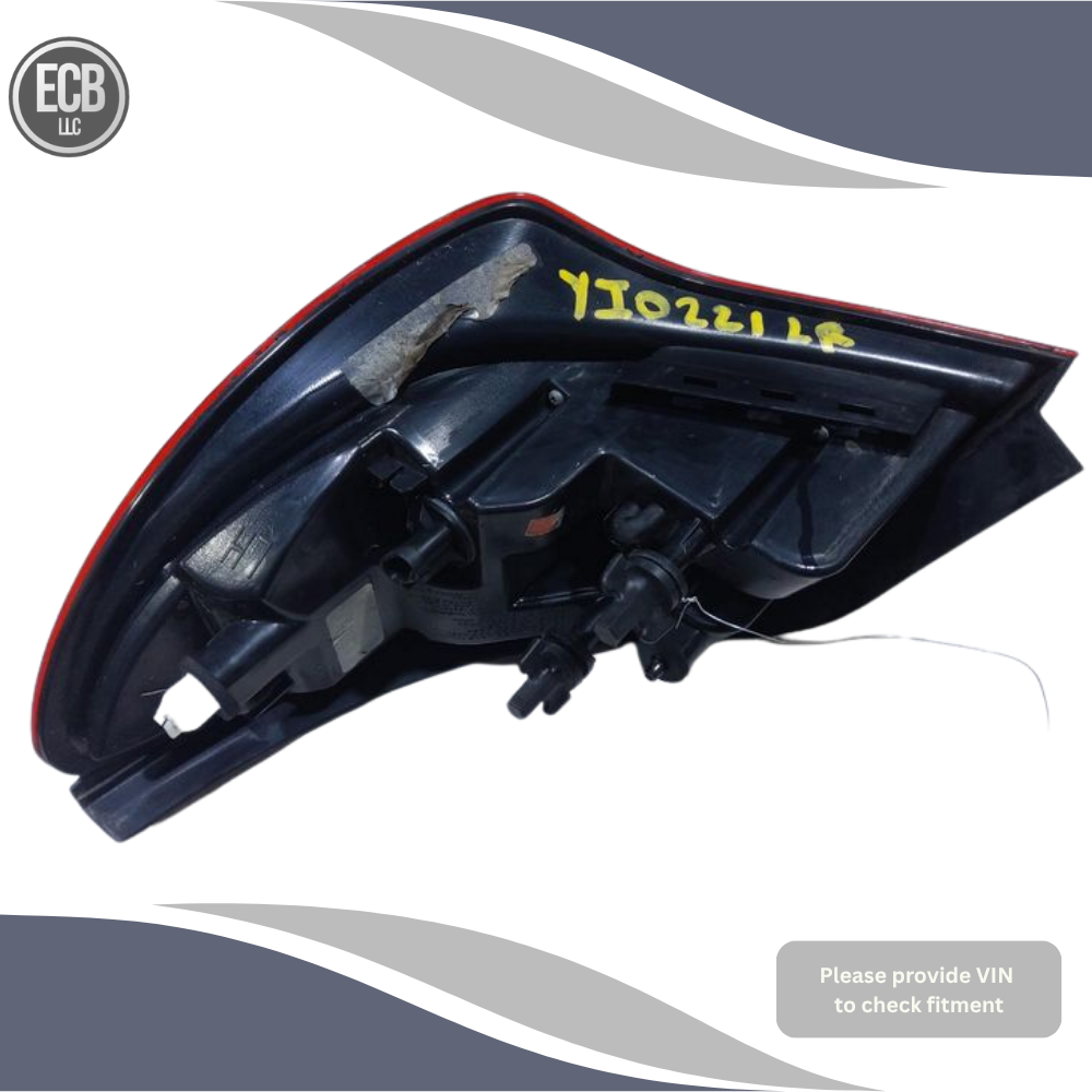 2011–2014 Chrysler 200 Convertible Tail Light Driver Left Side OEM — view 3