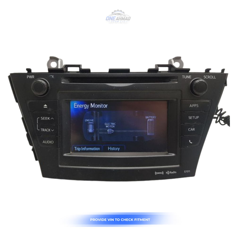2012–2014 Toyota Prius Radio Receiver ID 57011 OEM — view 1