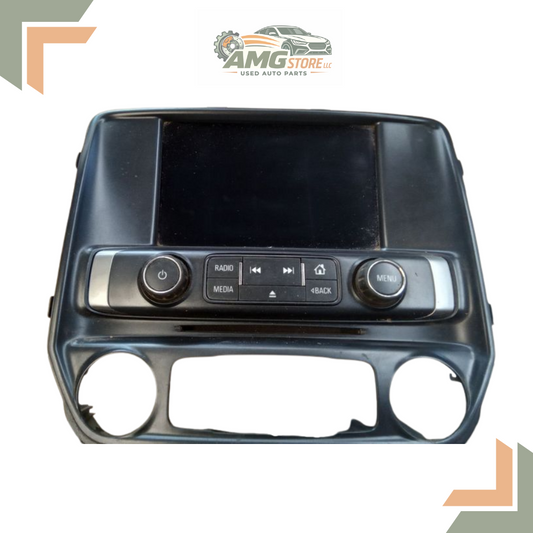 2015–2016 Chevrolet Silverado 1500 2500 Radio Control Panel Screen 23485741 OEM — view 1
