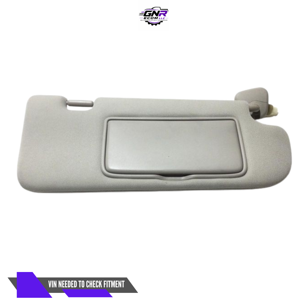 2014–2023 Infiniti Q50 RH Passenger Sunvisor Sun Visor with Mirror & Light OEM — view 1