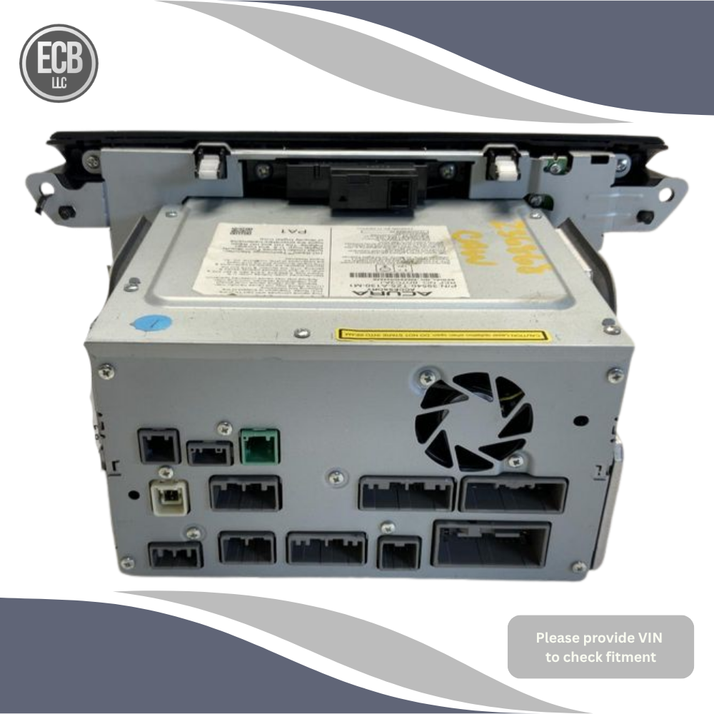 2014–2015 Acura MDX Radio Lower Display Screen — view 2