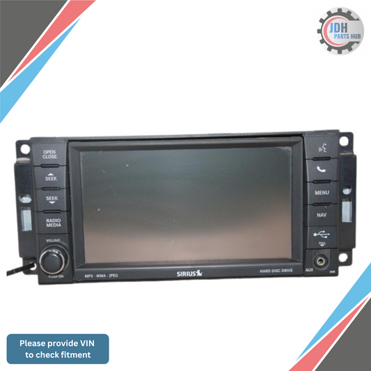 2013 Chrysler 200 AM-FM-CD-DVD-H<wbr/>DD Navigation UConnect Radio RHR OEM — view 1