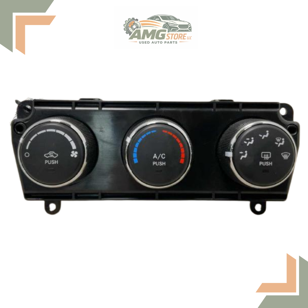 2011–2013 Jeep Wrangler Climate AC Heater Temperature Control OEM — view 1