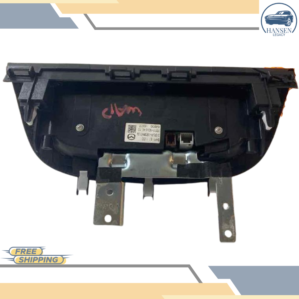 2014–2016 Mazda 3 AM FM Display Screen 7.0 touch screen OEM — view 2
