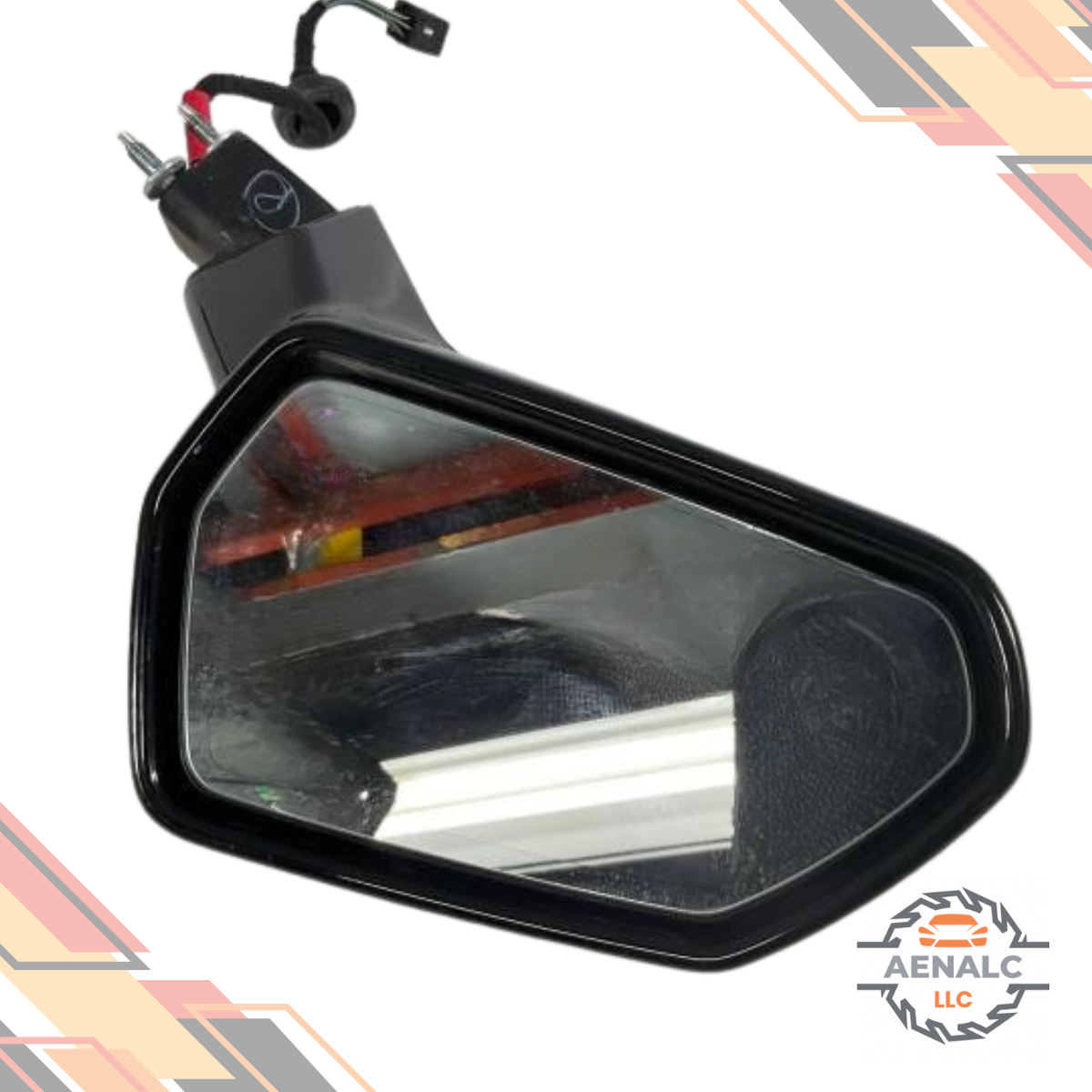 2016–2019 Chevrolet Camaro Left Driver Side View Door Mirror Assembly LH Black — view 3