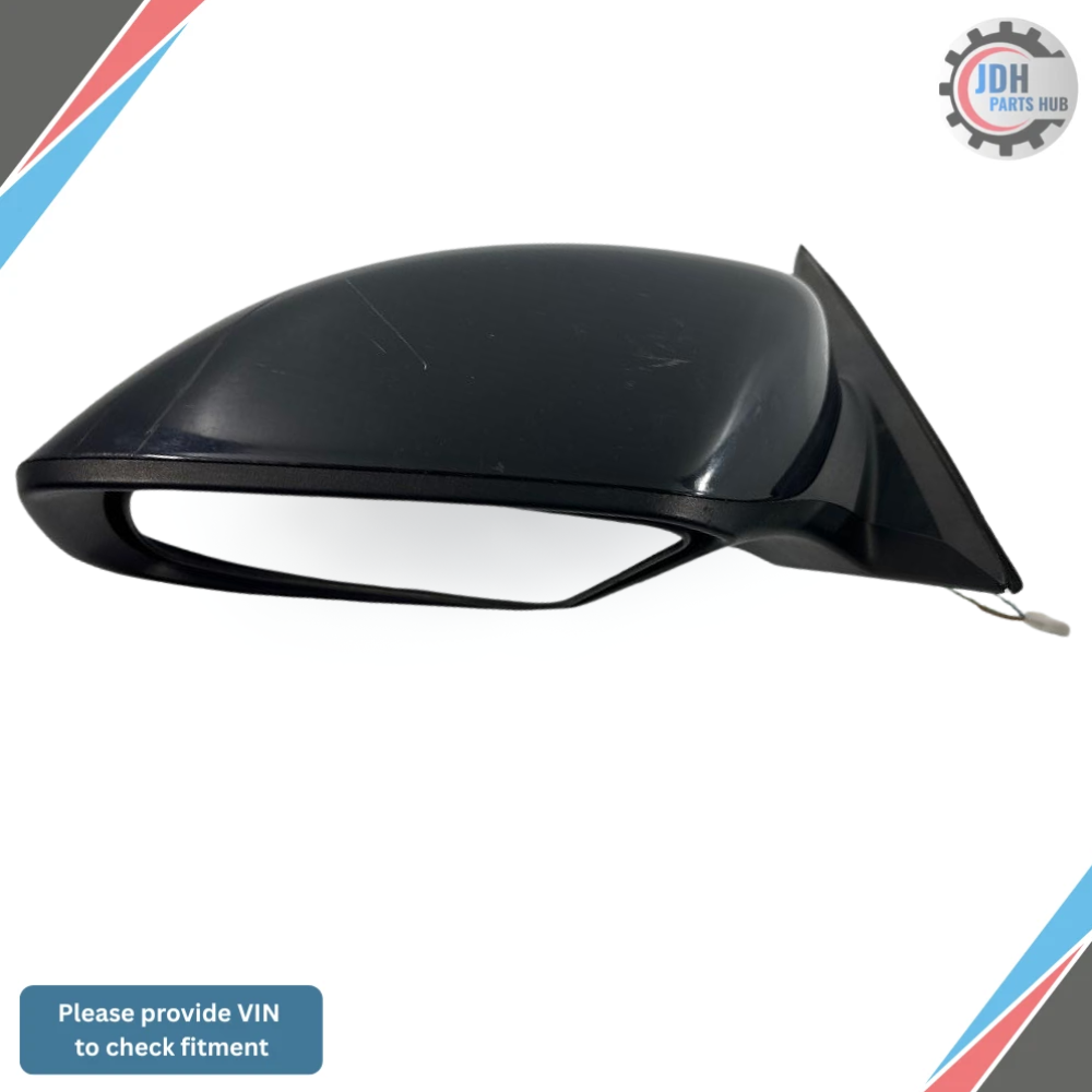 2007–2012 Nissan Altima Sedan Left Driver Side View Door Mirror black OEM — view 4