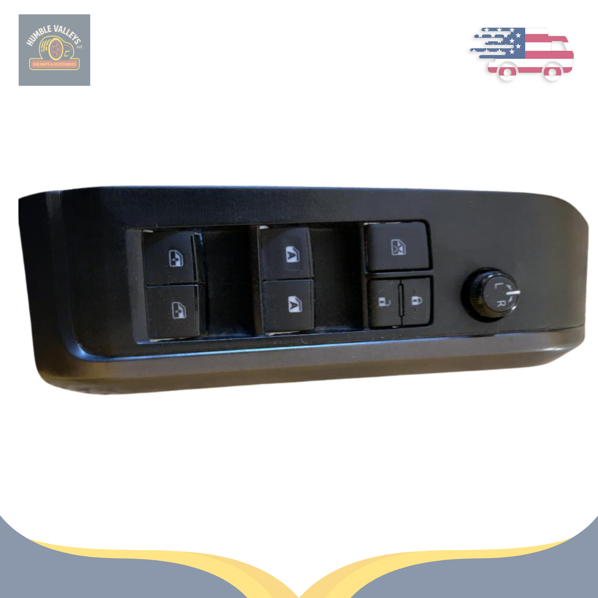 2016–2022 Toyota Tacoma Crew Cab 4 Dr Driver Side Window Switch ID 84820-0E020 — view 1