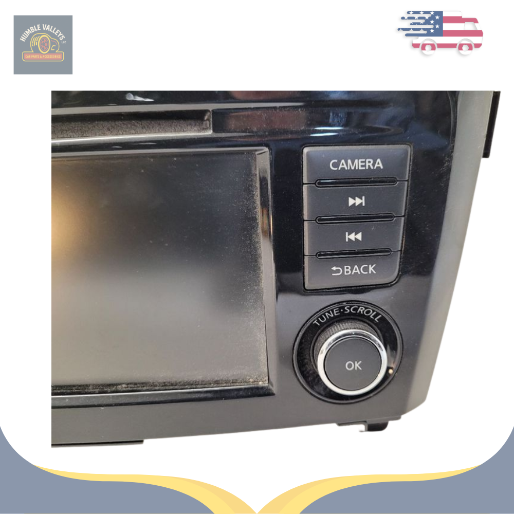 2018–2020 Nissan Rogue AM FM CD Radio Receiver OEM — view 2