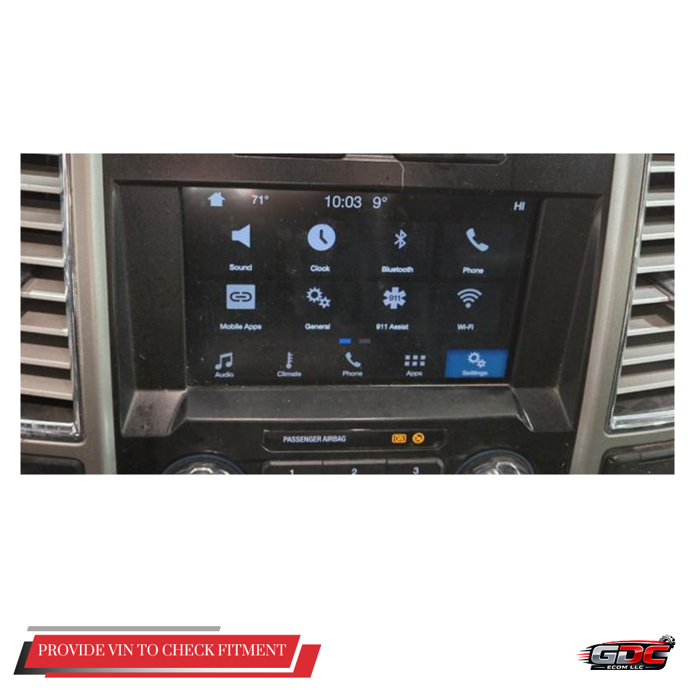 2017–2020 Ford F250 F350 Super Duty Info Radio Audio Display GPS/TV Screen 18 19 — view 1