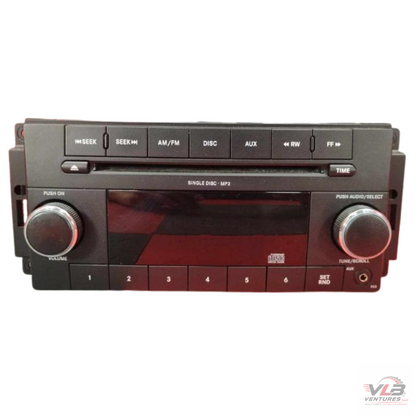 2011–2012 Dodge Caliber AM FM CD MP3 Radio Receiver RES OEM — view 1