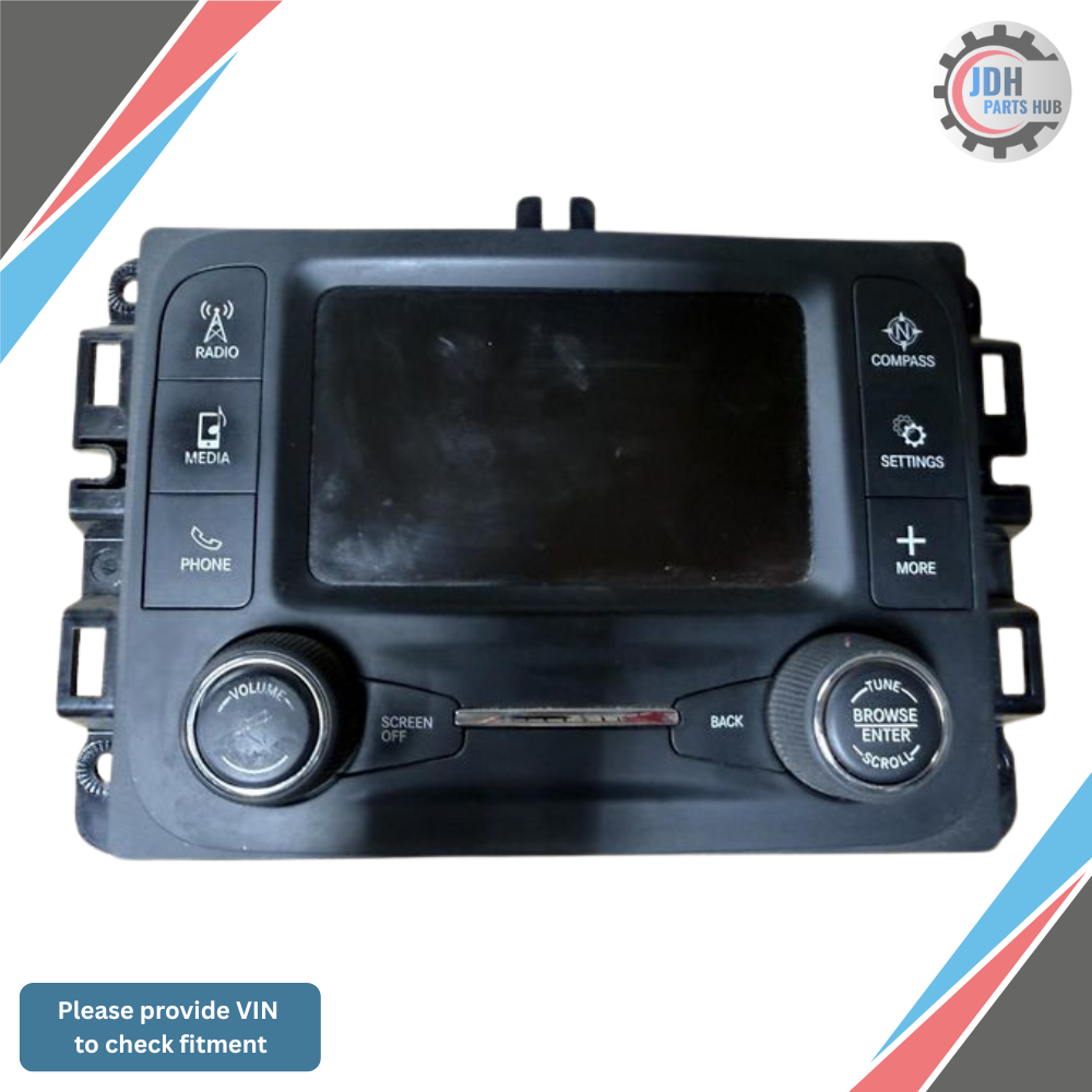 2018–2020 Dodge Ram 1500 AM FM Satellite Radio Receiver with Display Screen OEM — view 1