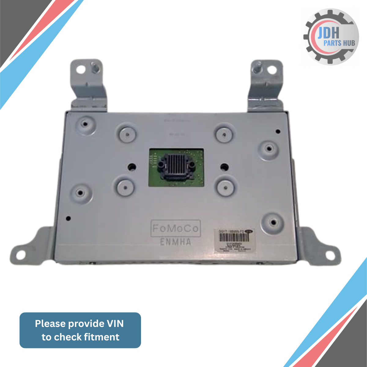 2013–2016 Ford Taurus 8? Center Dash Info Display Screen OEM — view 2