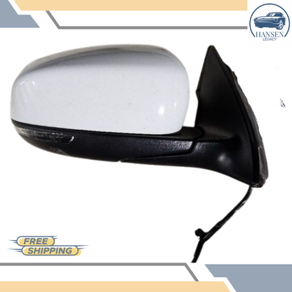2014–2021 Jeep Cherokee Right Passenger Side View Door Mirror White RH — view 2