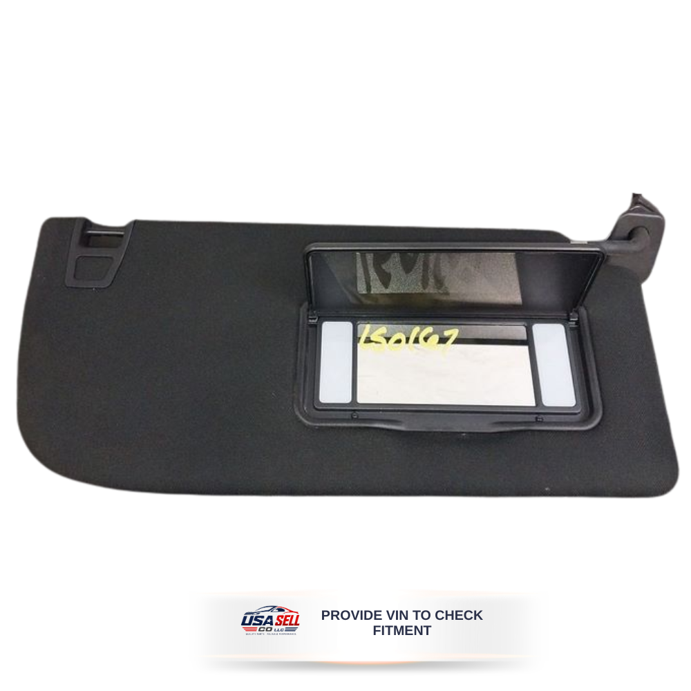 2015–2017 Ford F150 RH Passenger Sunvisor Sun Visor with Mirror & Light OEM — view 2